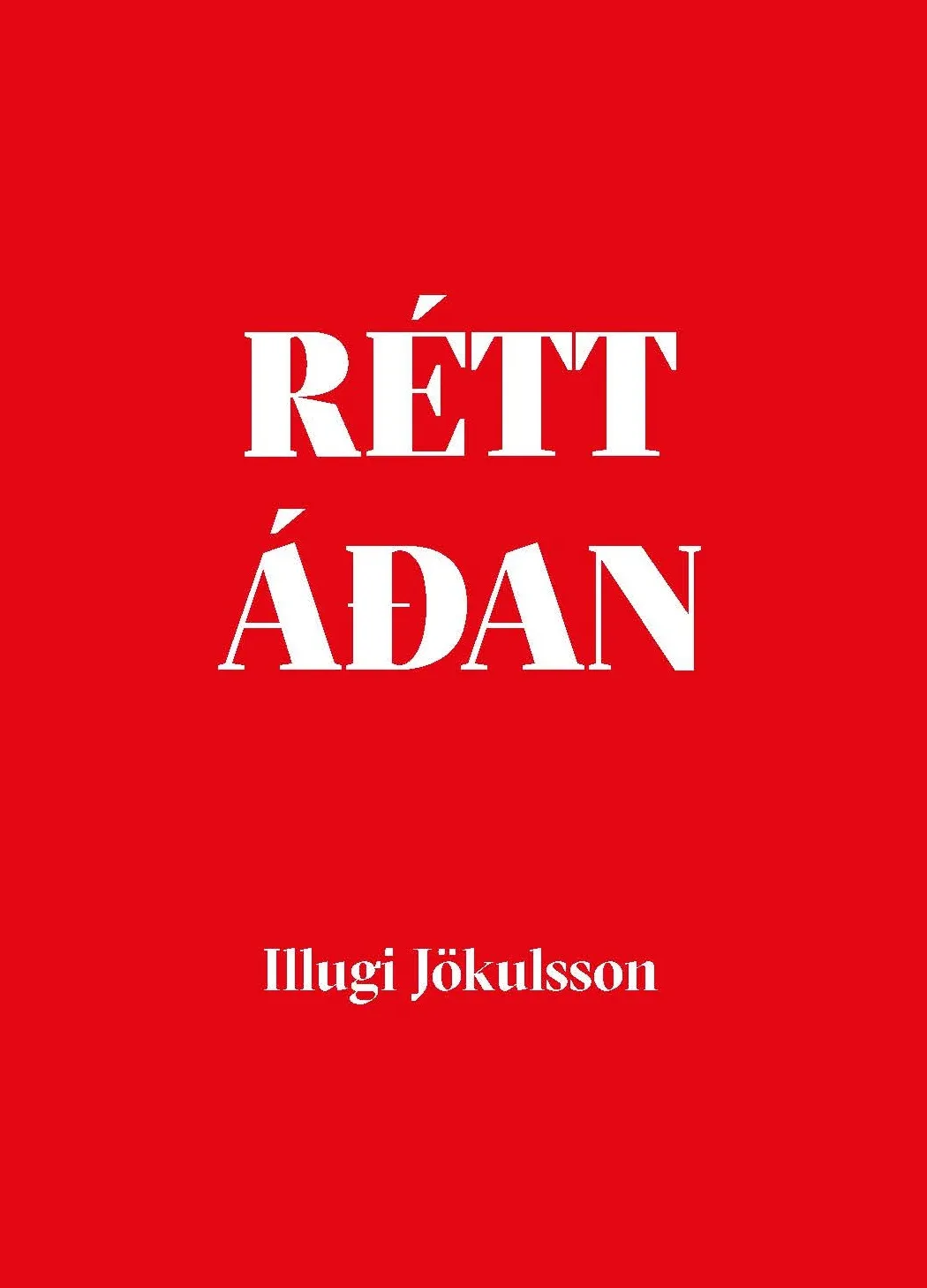 rétt áðan