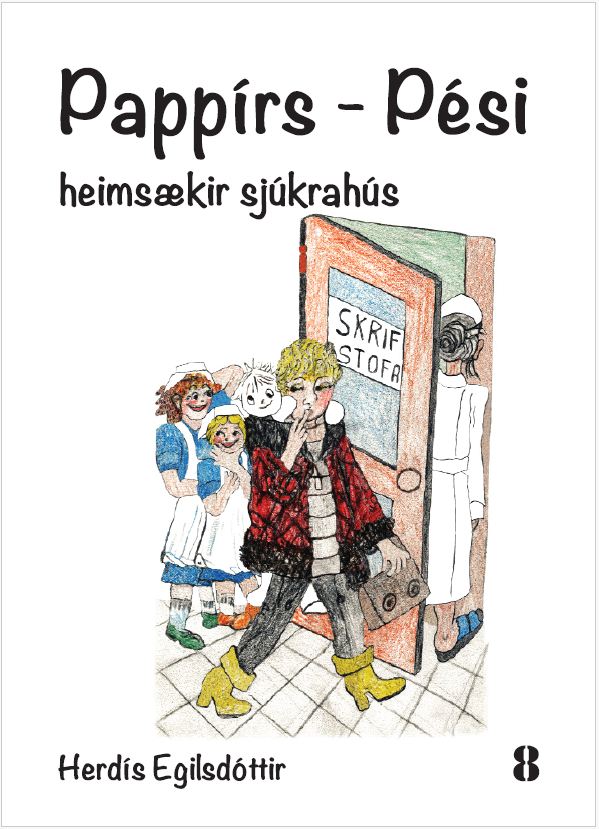 pappírs pési heimsækir sjúkrahús